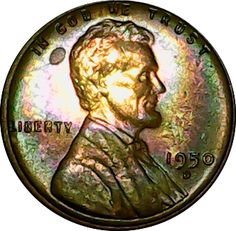 1950 D obv